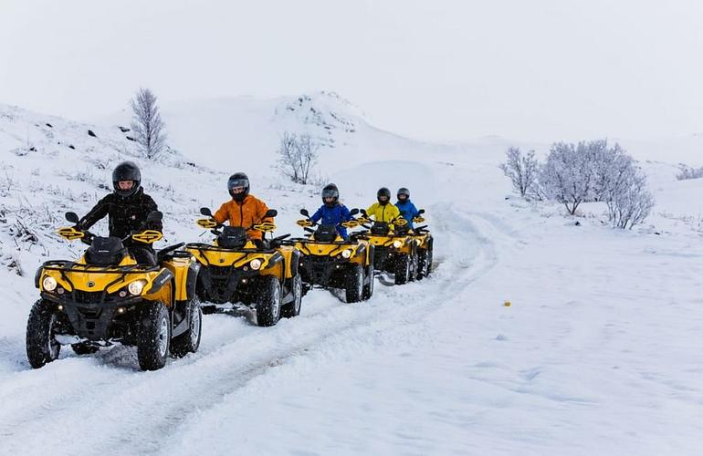 Quad sur neige