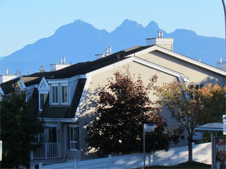 House and Mountains